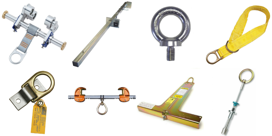 Temporary-Fall-Arrest-Anchors types of anchors for Fall Arrest Systems