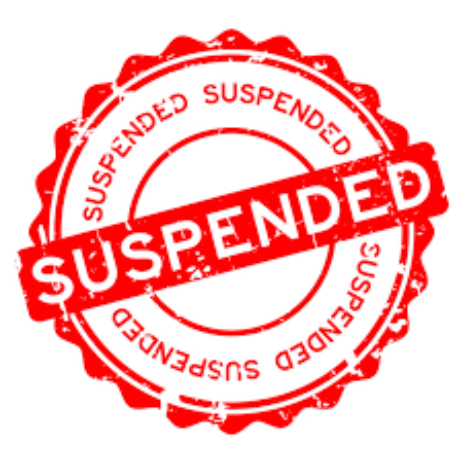 Sello suspendido